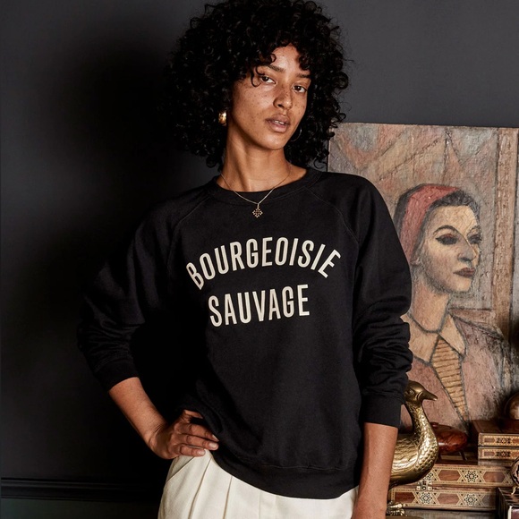 Clare V. Bourgeoisie Sauvage Sweatshirt - Picture 4 of 5